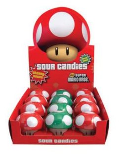 Boston America Super Mario Mushroom Candies 12 ct