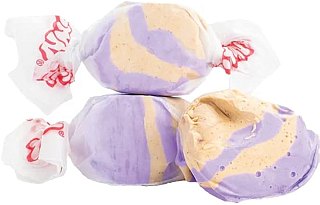 Taffy Town 2.5 Lb Blackberry Crumble Wrapped Bulk