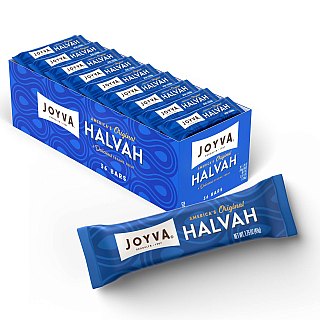 Joyva Vanilla Halvah Bars 1.75 oz 36 Count