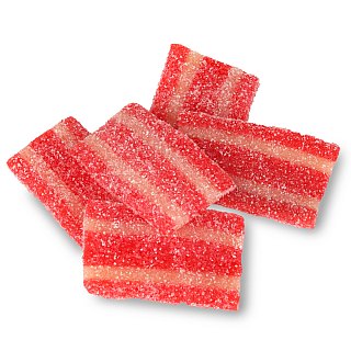 SourX Extra Sour Soft MINI Candy Belts Strawberry 2.2 lb SPAIN