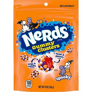 Nerds Halloween Spooky Gummy Clusters 8oz Bag 6 Pack