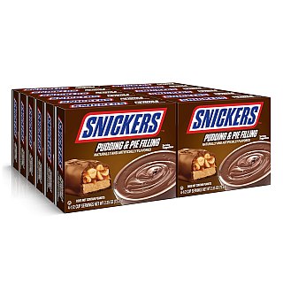 Snickers Pudding & Pie Filling Dessert Mix 2.55 oz 12 ct