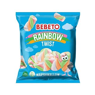 Bebeto Super Fluffy Marshmallow TWISTS 9.7oz - Turkish/ Halal