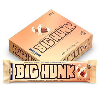 Big Hunk Almond Candy Bar 1.7 oz 24 ct