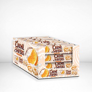 Creme Savers Orange and Creme 24 Count 1.76 Ounce Each