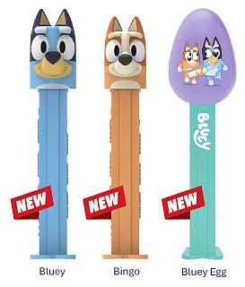 Pez Easter Bluey Assorted Candy  Blister Tray 12 ct