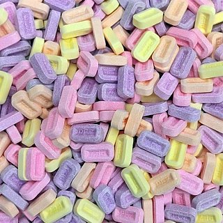 Pez Bulk Unwrapped Mixed Fruit Candy Assorted 5lb