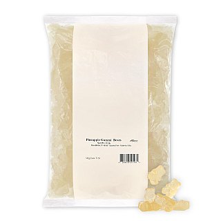 Albanese Pineapple Gummi Bears 5 Pound Bag Bulk