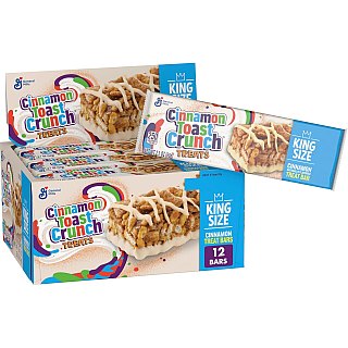 Cinnamon Toast Crunch Breakfast Cereal Treat Bars 2 oz 12 ct
