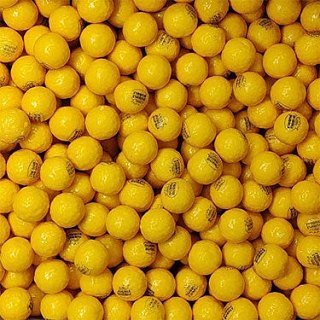 Concord Dubble Bubble Gold Rocks Gumballs 1" 4lb