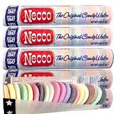 Necco Wafers Assorted Flavors 24 Count Tray