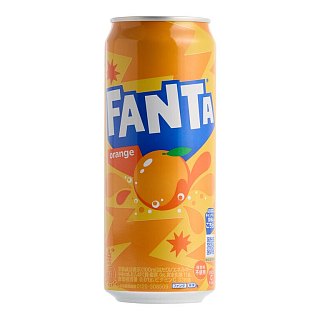 Fanta Japan Orange Soda 10.1 oz Can 6 Pack