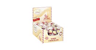 Lindor Christmas Truffles White Chocolate Peppermint 60 ct
