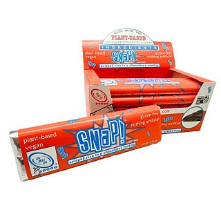 Snap! Chocolatey Crisp Rice Candy Bar Vegan 1.5 oz 12ct