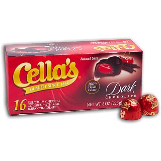 Cella's Dark Chocolate Covered Cherry 8 oz