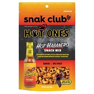 Snak Club Hot Ones Hot Habanero Snack Trail Mix 4.25 oz 6ct