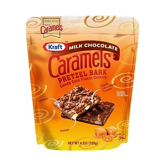 Kraft Caramels Milk Chocolate Pretzel Bark Candy Corn 4.2oz 6 Pack