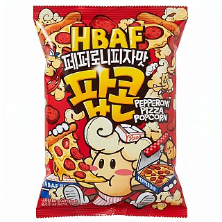 HBAF Korea Import Pepperoni Pizza Popcorn 2.82 oz 12 ct