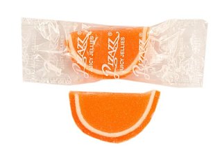 Cavalier Orange Fruit Jelly Slice Wrapped 2lb Pizazz