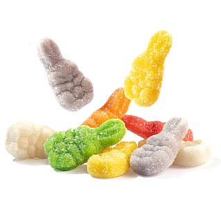 Albanese Easter Bunnies Albunnies Sanded Gummy 4.5 lb