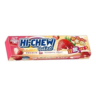 Hi Chew Taiwan Strawberry & Yogurt Gum 15 ct Tray