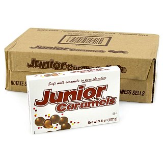 Junior Caramels Theater Box 12 Count 3.6 Ounce