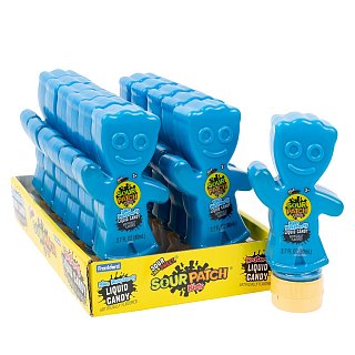 Sour Patch Kids Blue Raspberry Liquid Candy 2.7oz 12ct Tray