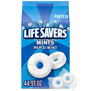 Life Savers Pep-O-Mint Breath Mints Individually Wrapped 363 Pieces