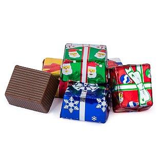 Madelaine Christmas  Foiled Presents Milk Chocolate 5lb