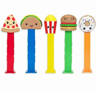 Pez Treats Snacks Dispensers Candy Blister Pack 12 ct