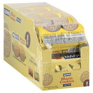 Goya Maria Cookies 8 Pack 3.5 Oz Tray