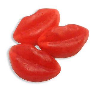 Vidal 2.2 Lb Smoochers Gummi Lips Bulk