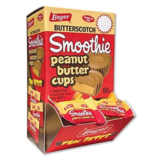 Boyer Butterscotch Smoothie Peanut Butter Cup 60 ct Changemaker Bites