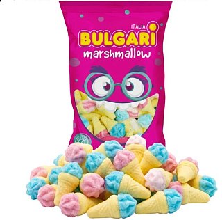 Bulgari Swedish Sugared Ice Cream Cone Marshmallows 2lb