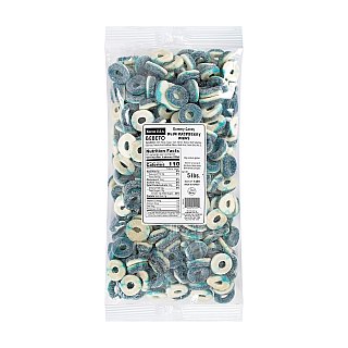Kervan Blue Raspberry Rings 5 Pound Bag
