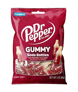 Frankford Dr. Pepper Gummy Cola Bottles 4.5oz 12ct