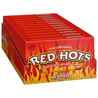 Red Hots 5.5 ounce 12 count theater box
