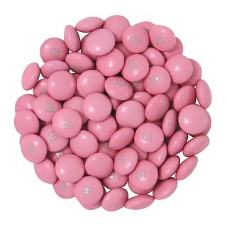 PINK  M&M Colorworks Chocolate Candy 5lb