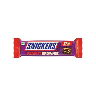 Snickers  Import Peanut Brownie Candy Bar 40g 15ct