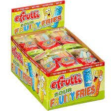 Efrutti Sour Fruity Fries 48 Count