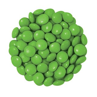 GREEN M&M Colorworks Chocolate Candy 5lb