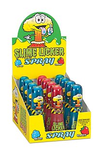 Toxic Slime Licker Spray Sour Blue Razz Strawberry 12ct