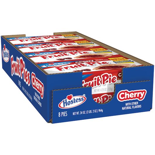 Hostess Cherry Fruit Pie 8ct Single Serve