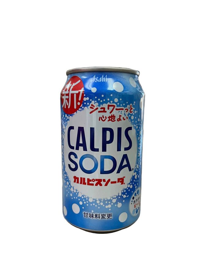 Asahi Japan Calpis Carbonated Yogurt Soda 350ml Can 12 Pack