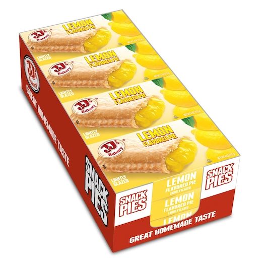 JJ Pie Lemon Pie 4 oz 12 ct