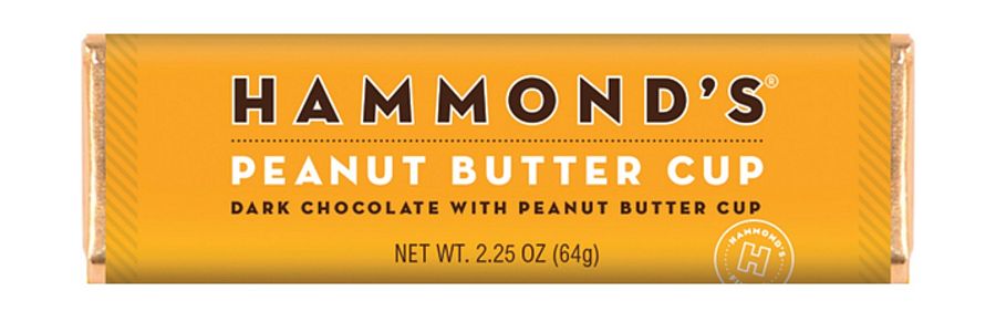 Hammond Peanut Butter Dark Chocolate 2.25 oz 12 ct