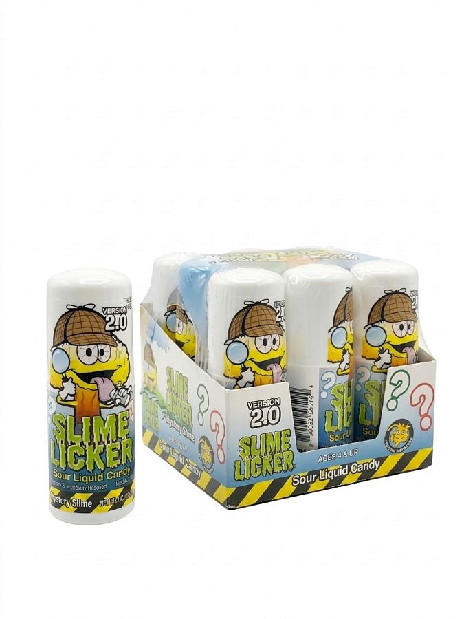 Slime Licker Mystery Slime Sour Liquid Candy 2oz 12ct