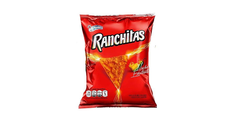 Yummies Ranchitas Tortilla Chips Jalapeno Nacho 5.3 oz 24 ct