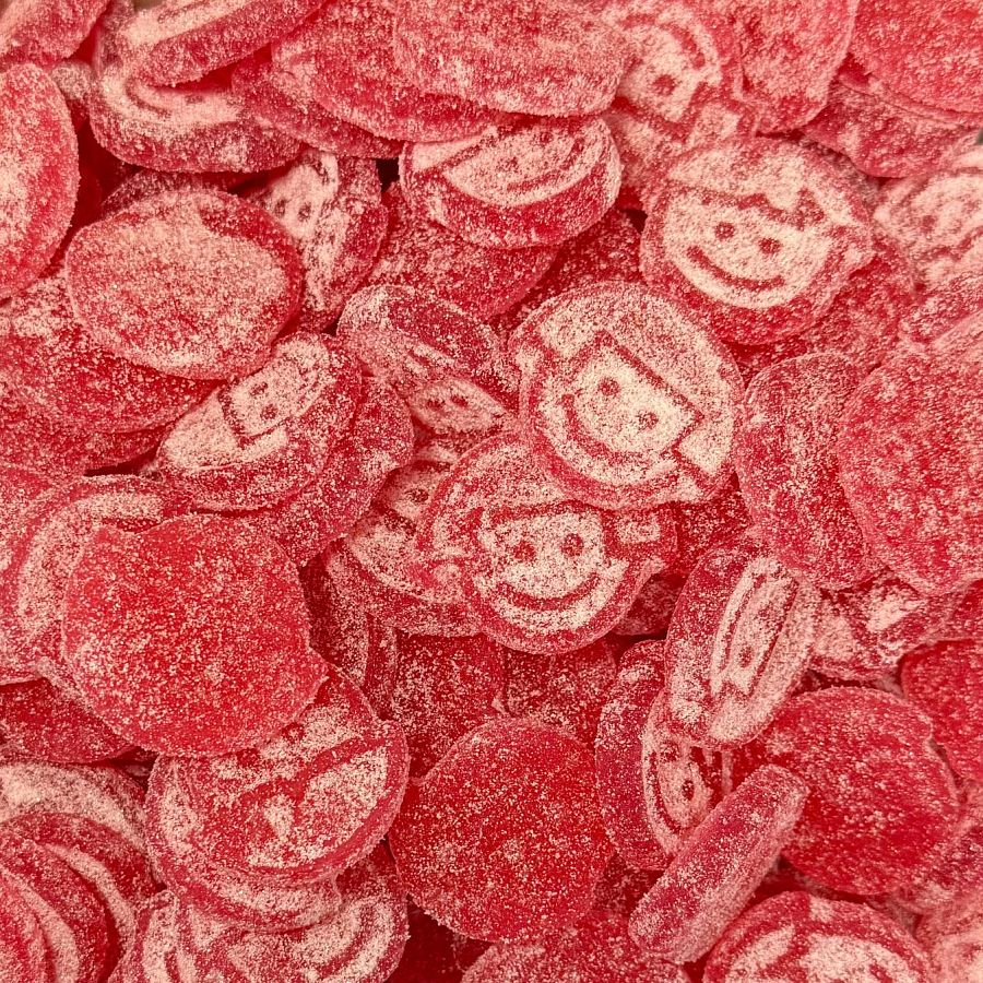 Grahns Konfektyr Swedish Sour Raspberry Twins Gummy 7 lb