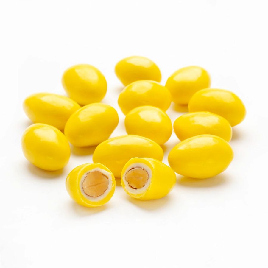 Sconza Lemon Creme Chocolate Covered Almonds 5lb